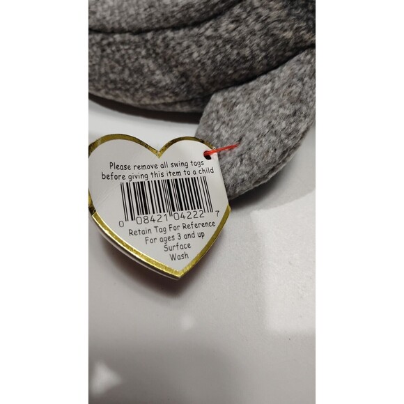 Ty Beanie Babie 7 inch Slippery the Seal Toy - Picture 9 of 9